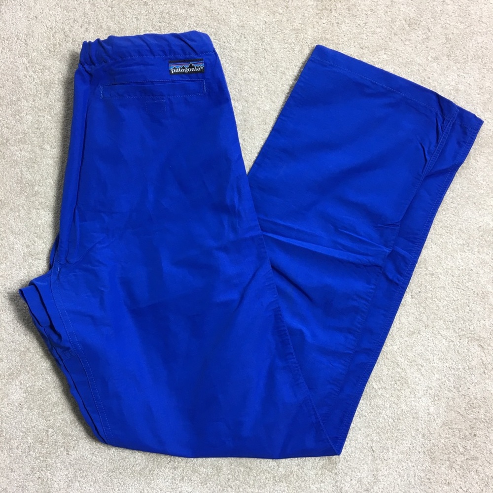Vtg 80s 90s Patagonia Baggies blue hiking pants S